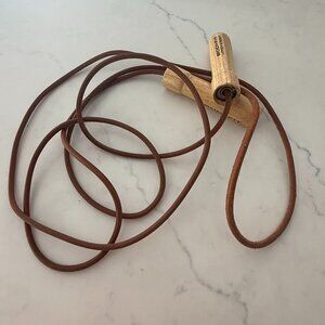 Bodyfit Leather Jump Rope